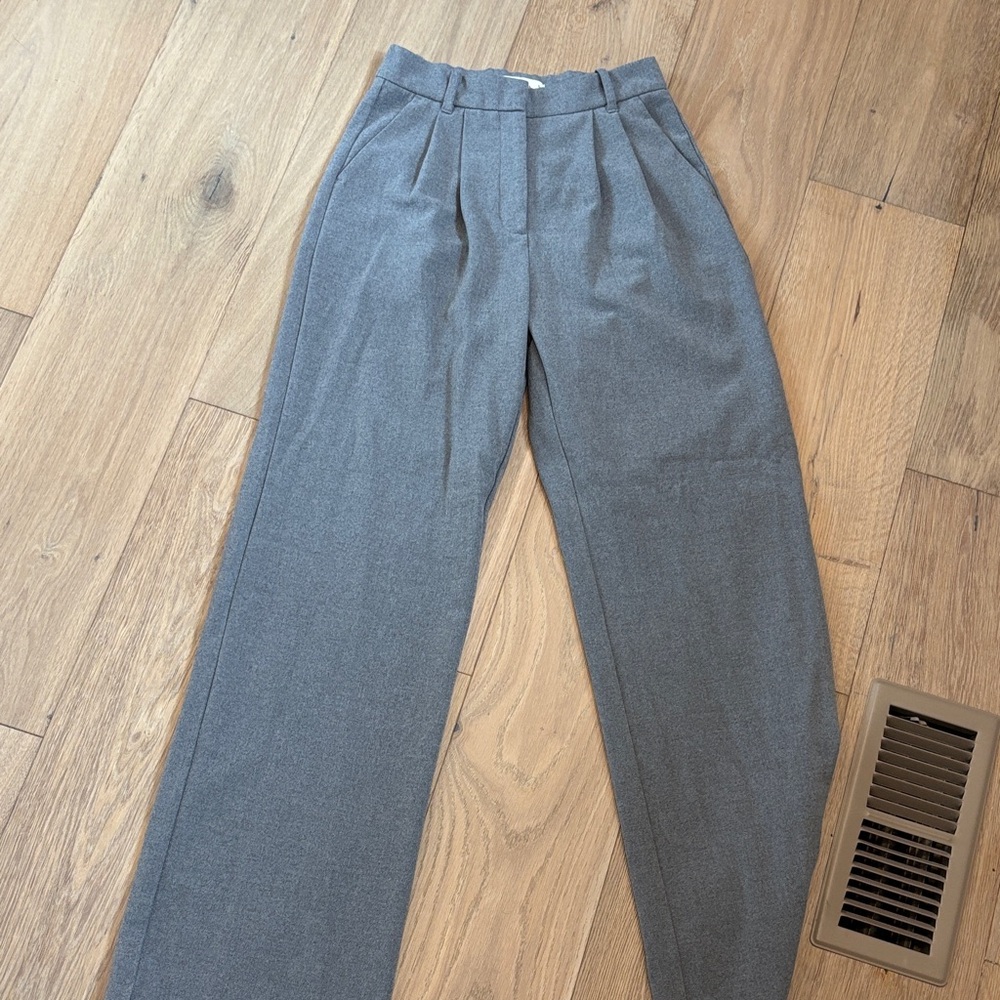 Abercrombie & Fitch Charcoal Dress Pants